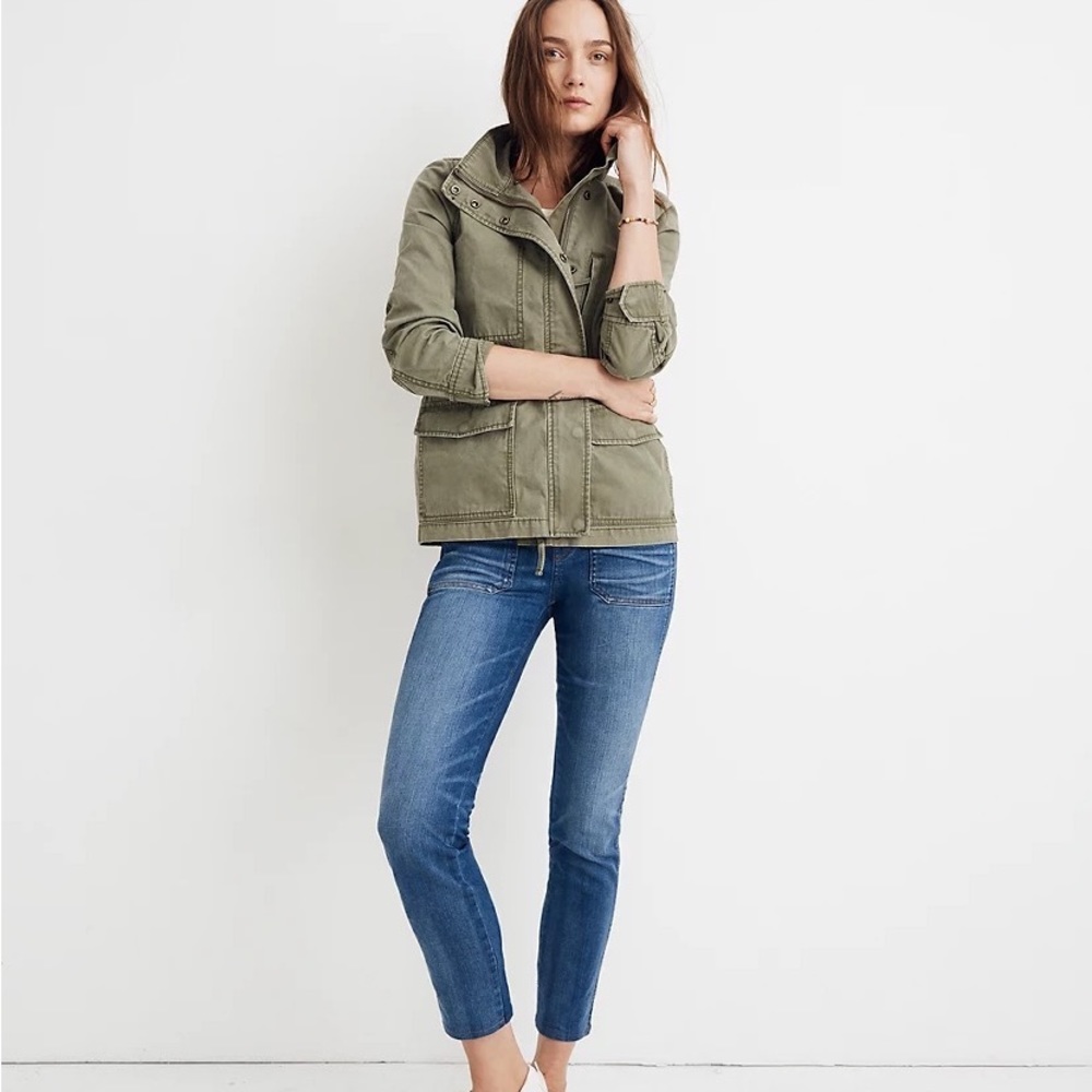 Madewell Passage Jacket (olive green)